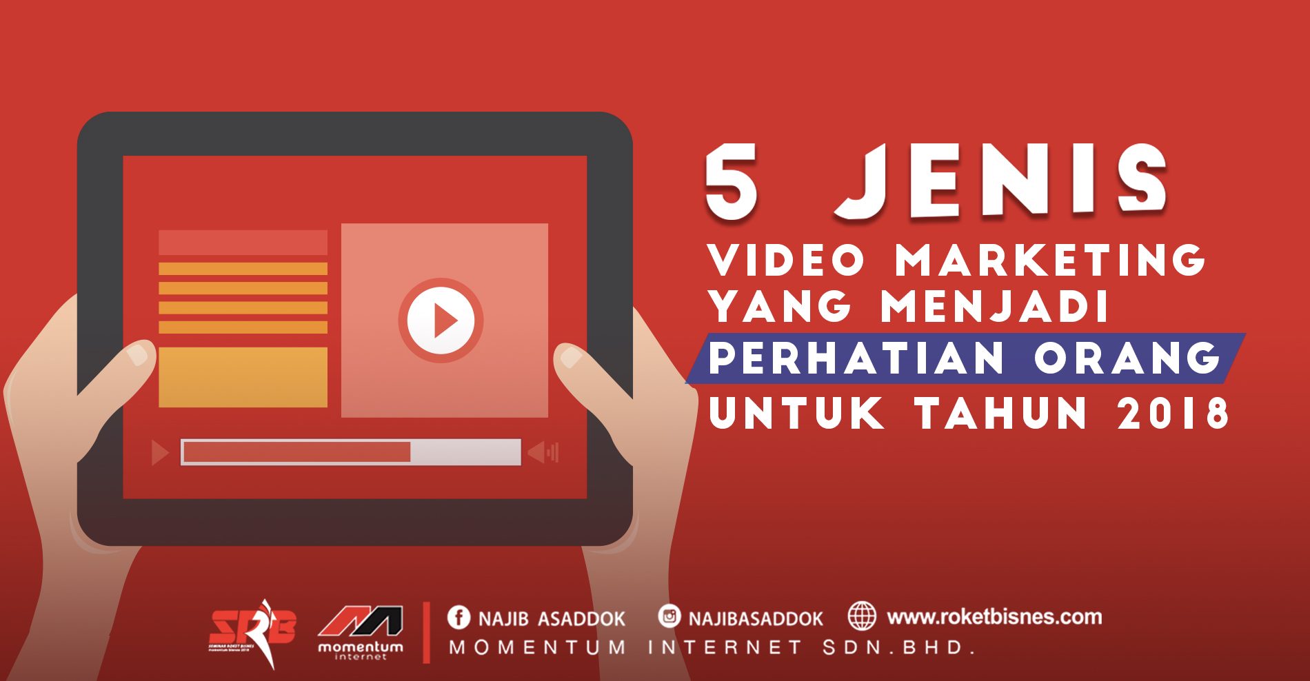 5 Jenis Video Marketing