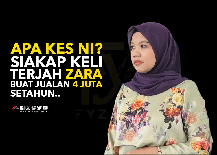 Siakap Keli Dedah Rahsia Puan Zara Jual Kain Pasang Peroleh RM4 Juta Setahun..