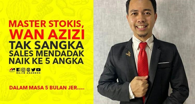 Master Stokis Wan Azizi Tak Sangka Sales Mendadak Naik Ke 5 Angka