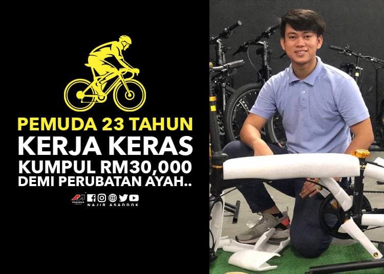 Pemuda 23 Tahun Kerja Keras Kumpul RM30000 Demi Perubatan Ayah