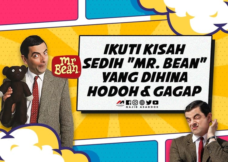 Ikuti Kisah Sedih Mr. Bean Yang Dihina Hodoh & Gagap