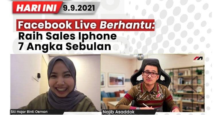Facebook Live Berhantu: Raih Sales Iphone 7 Angka Sebulan