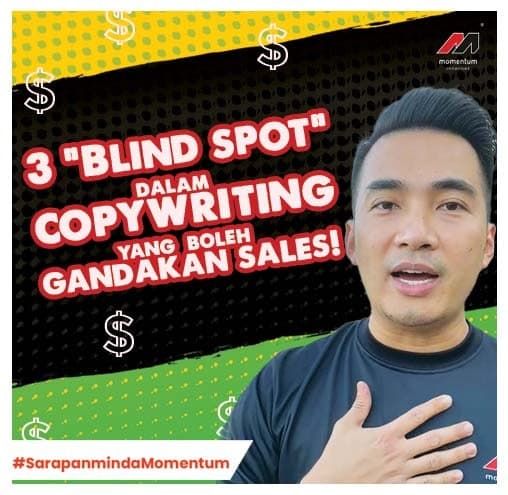 3 “Blind Spot” Dalam Copywriting Yang Boleh Gandakan Sales!