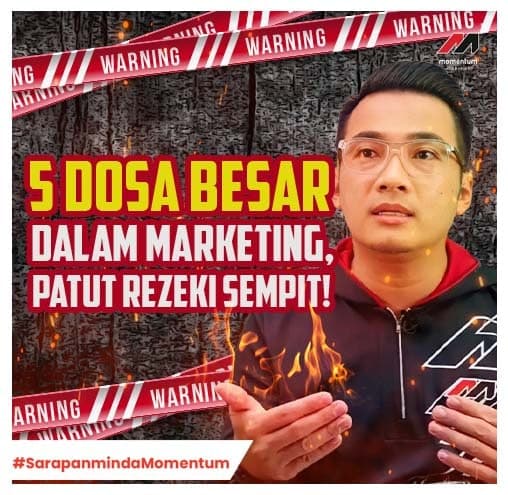 5 Dosa Besar Dalam Marketing, Patut Rezeki Sempit!